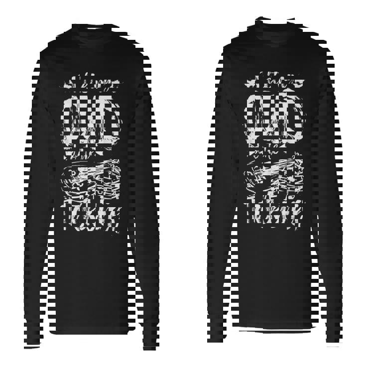 I Let My Oud Do The Talk 長袖Tシャツ ギフトのアイデア