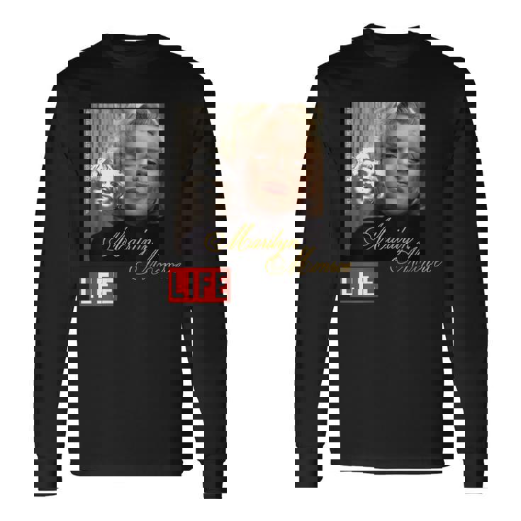 Life Picture Collection _ マリリンモンロー 02 長袖Tシャツ