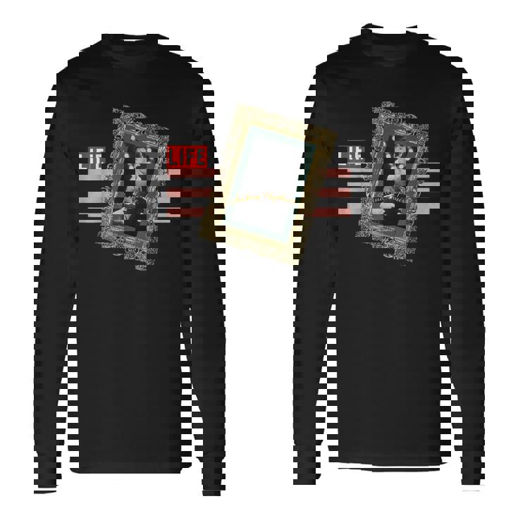 Life Picture Collection オードリー ヘプバーン（1） 長袖Tシャツ