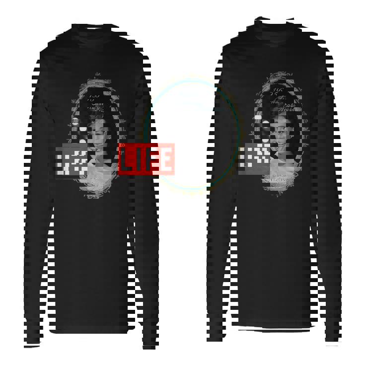 Life Picture Collection オードリー ヘプバーン（2） 長袖Tシャツ