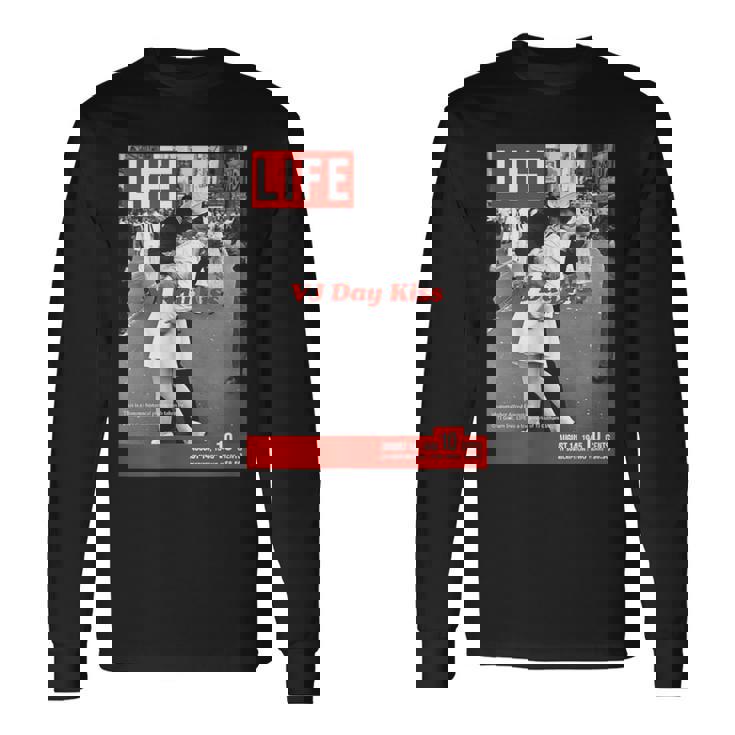 Life Picture Collection キス（1） 長袖Tシャツ