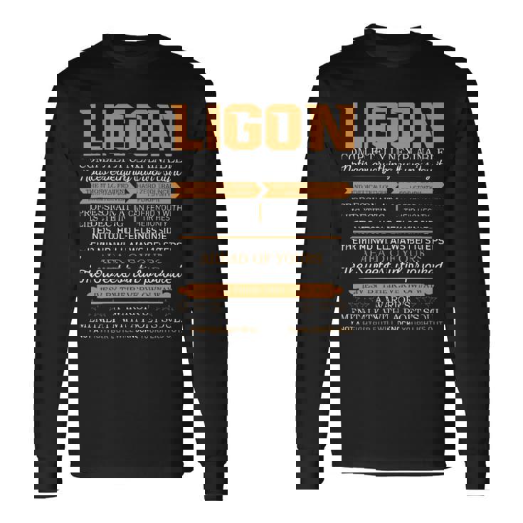 Ligon Completely Unexplainable Notices Everything But Won’T Say It Name Long Sleeve T-Shirt