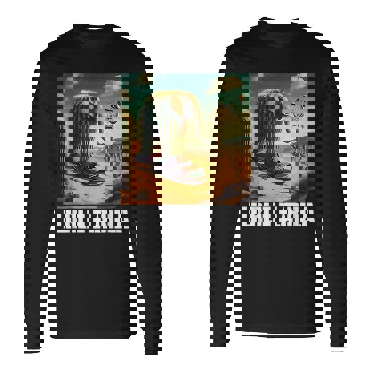 Lirili Larila イタリアのブレインロットミーム 長袖Tシャツ ギフトのアイデア