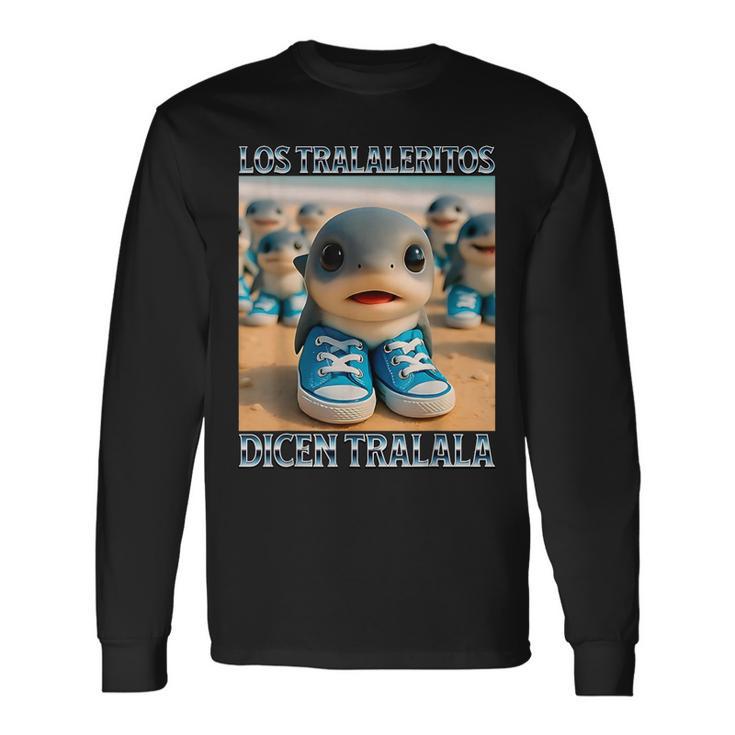 Tralalero Tralala Long Sleeve T-Shirt - Thegiftio