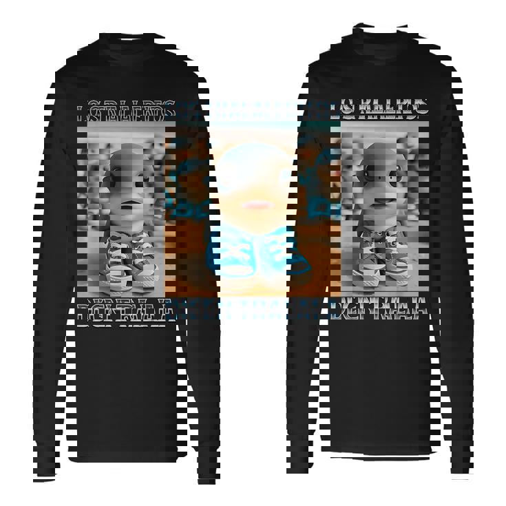 Los Traleritos Dicen Tralala イタリアンブレインロットミーム 長袖Tシャツ