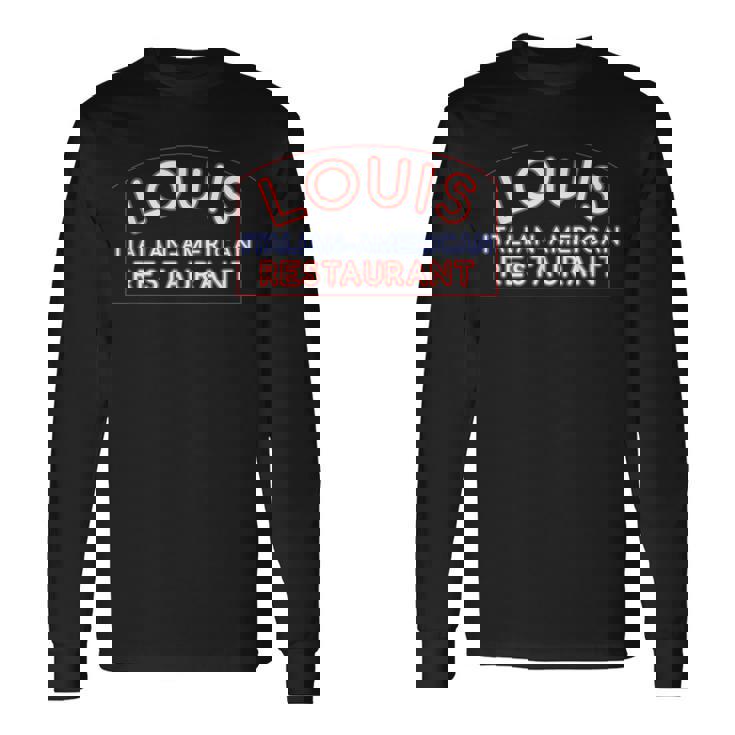 Louis レストラン イタリアンアメリカンブロンクス Ny ゴッドファーザー 長袖Tシャツ