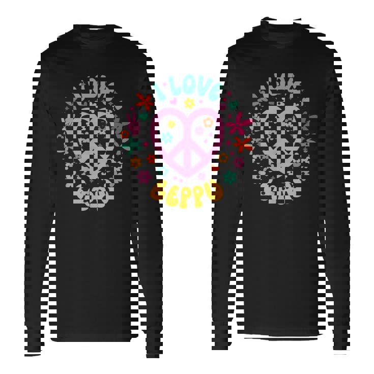 I Love Beppu 別府大好き 長袖Tシャツ