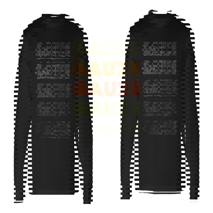 Love Heart ガーゼtシャツ グランジ ビンテージスタイル ブラックガーゼ 長袖Tシャツ