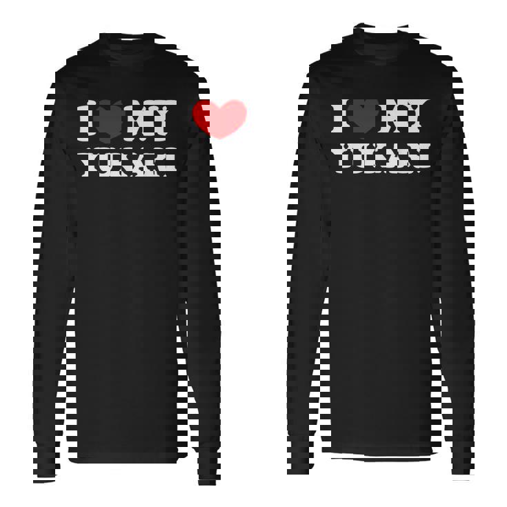 I Love My Yukari ゆかりちゃん大好き 長袖Tシャツ