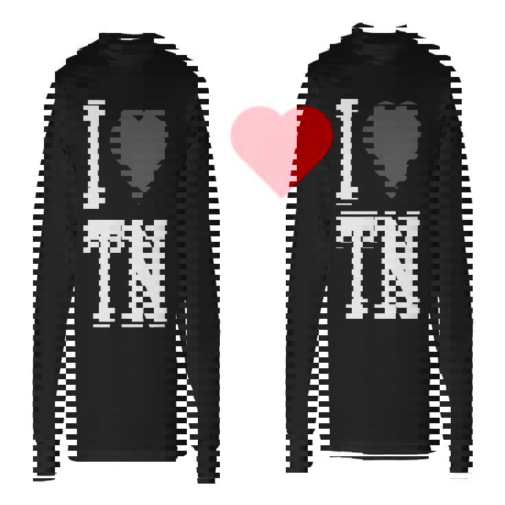 I Love Tennessee Tn Throwback Classic 長袖Tシャツ