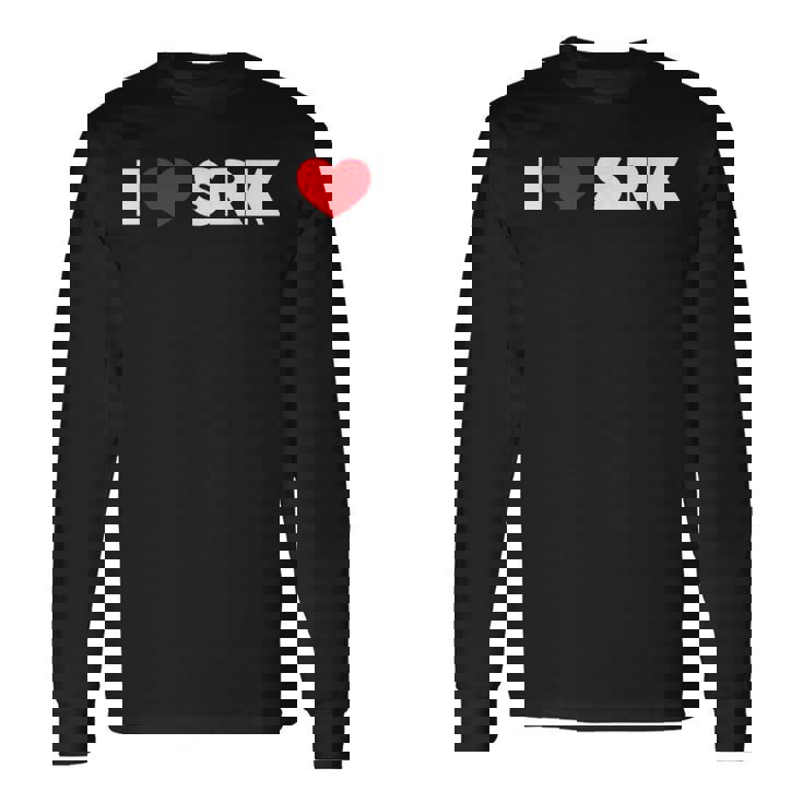 I Love ハートrk 長袖Tシャツ