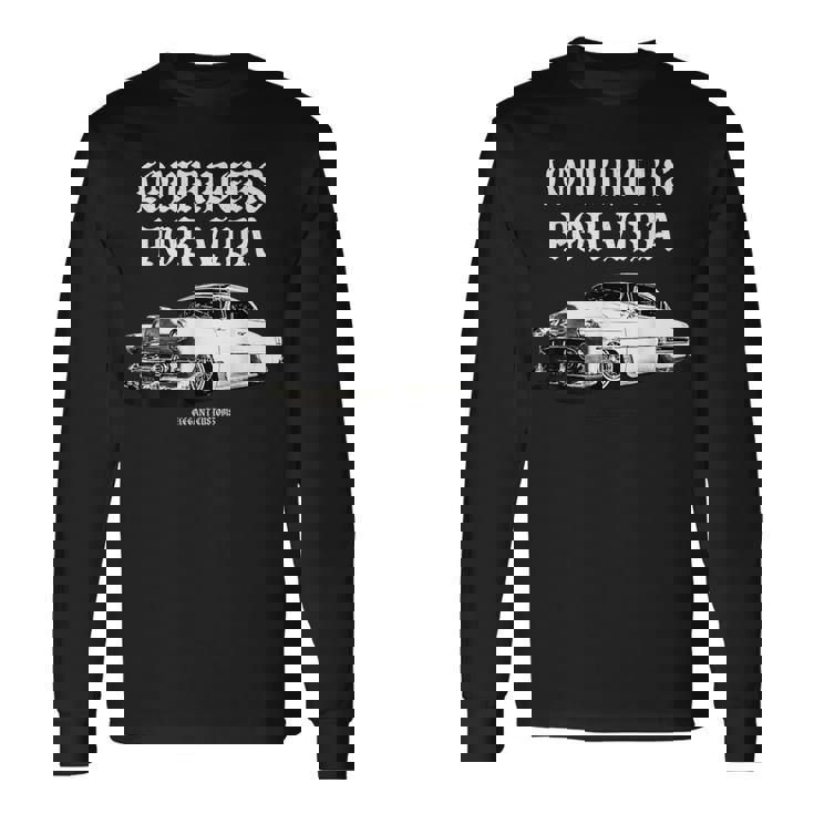 Lowrider's Porida Kustom リードそり ホットロッド マッスルカー 長袖Tシャツ