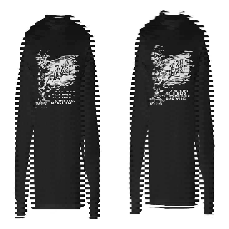 Luau Tiki Bar ビバリーヒルズ ロサンゼルス レトロ ヴィンテージ 長袖Tシャツ