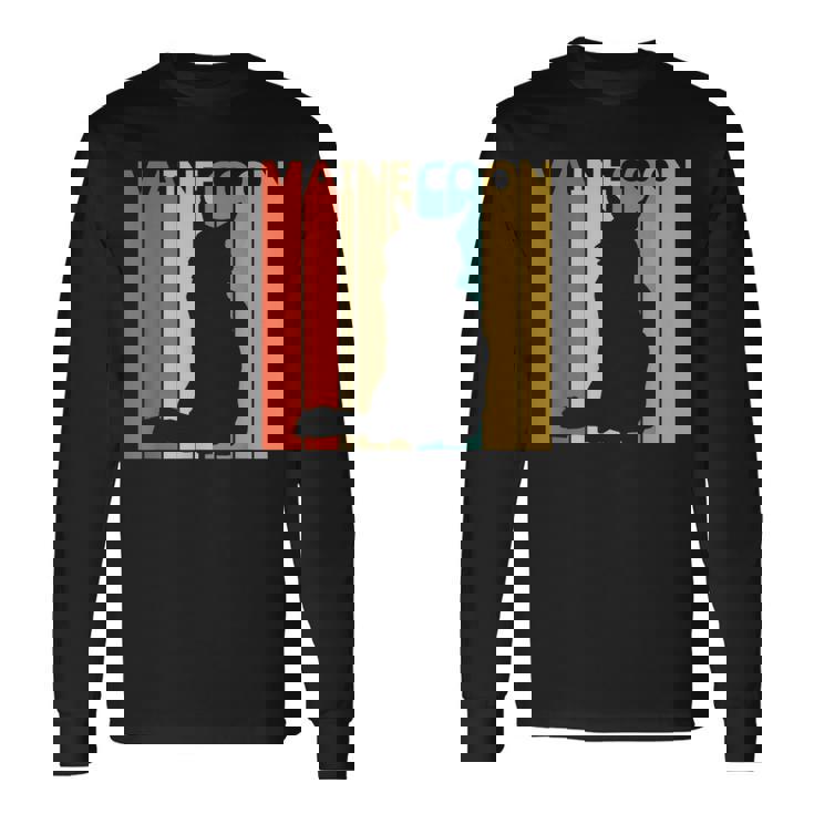 Maine Coon メインクーン 長袖Tシャツ