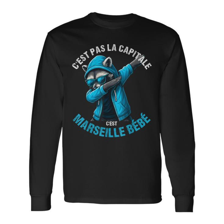 T-shirt « C'est Pas La Capitale, C'est Marseille Bébé » - Style Street, Coupé Classique