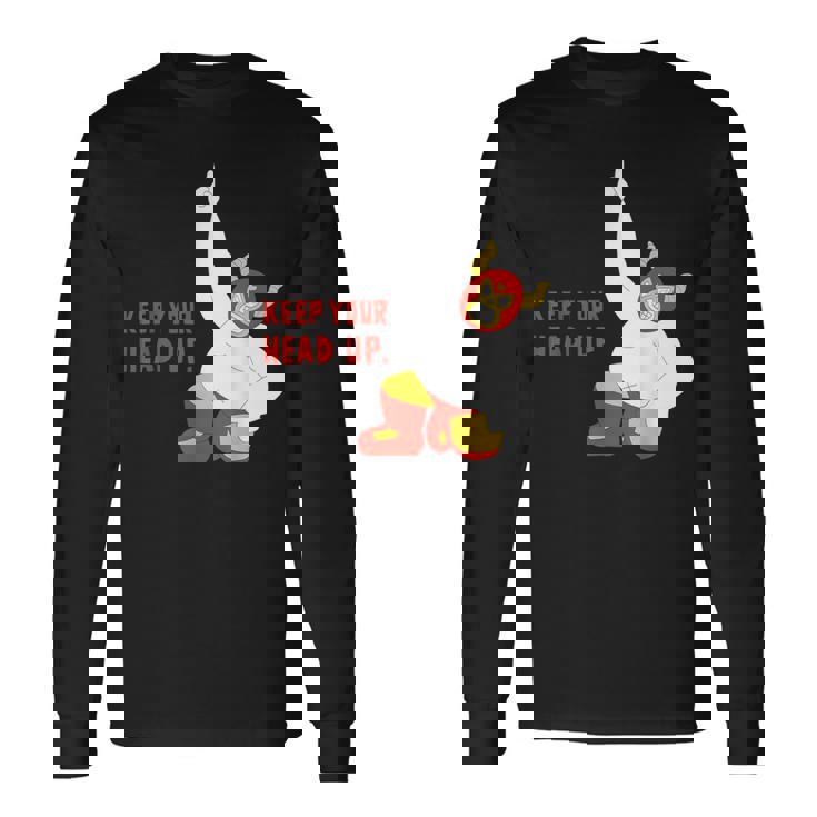 Maskman Istrongest マスクマン Keep Your Head Up レスリング 長袖Tシャツ