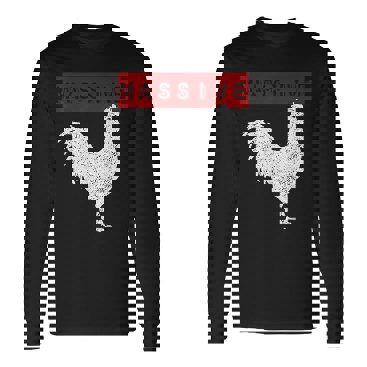 Massive Cock Big Dick Energy 長袖Tシャツ