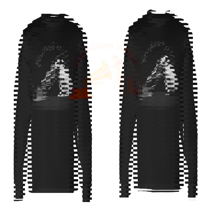 His Master'soice Rca ビクター ニッパー 犬 長袖Tシャツ