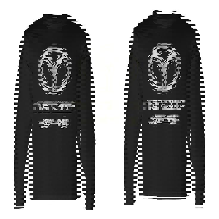 Matsudo 松戸《ロゴ》【変なデザイン屋さん】メーカー パロディ 面白い 長袖Tシャツ