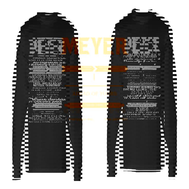 Meyer Completely Unexplainable Notices Everything But Won’T Say It Name Long Sleeve T-Shirt