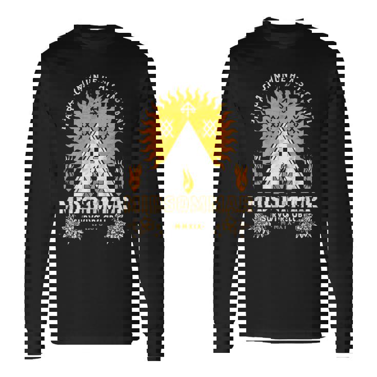 Midsommarurvival Club 怖いホラー サマーフェスティバル 長袖Tシャツ