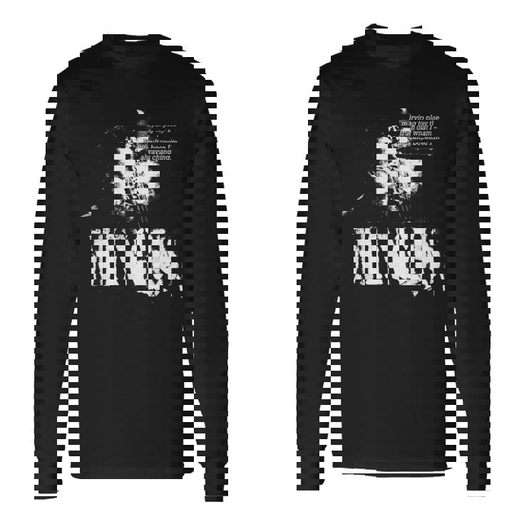 Mingus Jazz Wisdom ベーシスト ミュージシャン 長袖Tシャツ