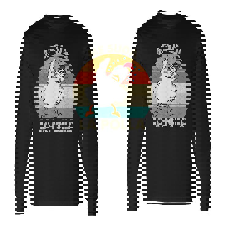 Modelo Meuda La P Regalo Hombre Graciosa Friki Camiseta de manga larga