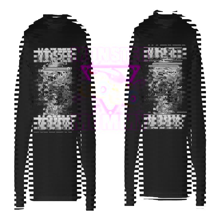 Monster Truck Mommy Monster Truck Are My Jam Truck Lovers Long Sleeve T-Shirt