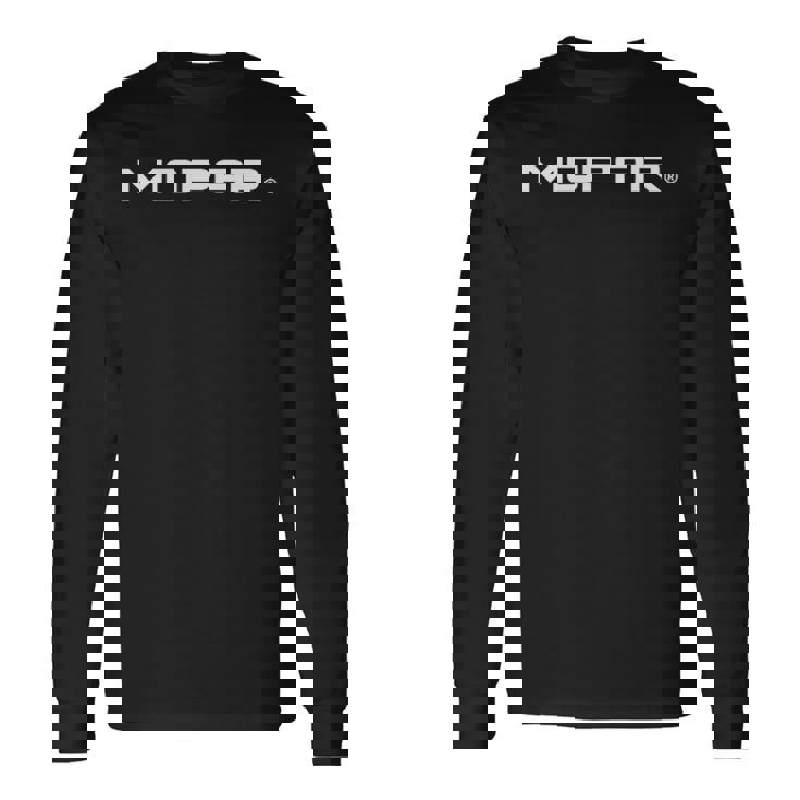 Moparintage 1937-1947 ロゴ 前面背面プリント 長袖Tシャツ