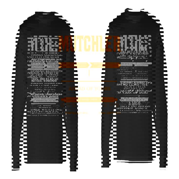 Mutchler Completely Unexplainable Notices Everything But Won’T Say It Name Long Sleeve T-Shirt