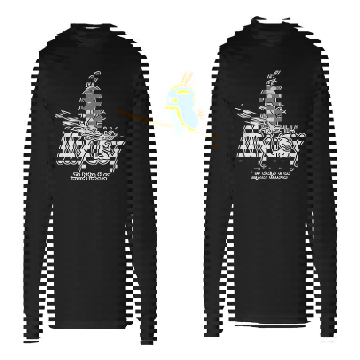 Myusy Wave Waiting 長袖Tシャツ