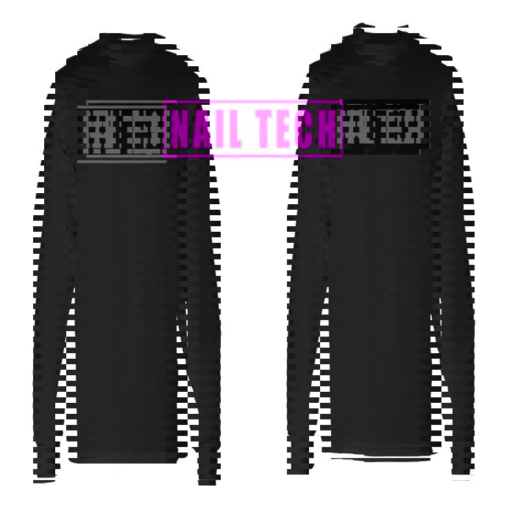 Nail Tech ネイルテック 長袖Tシャツ