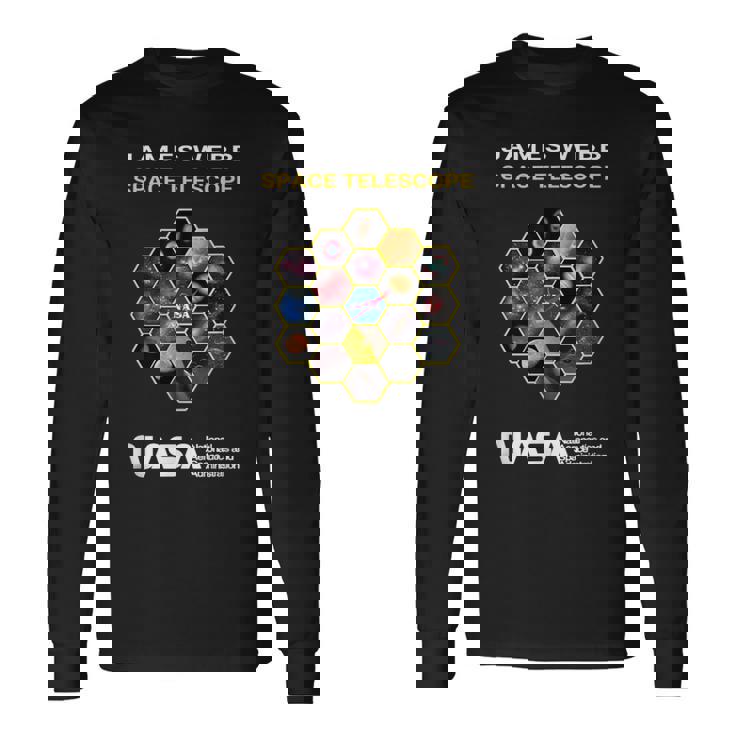 Nasa James Webb スペース望遠鏡 Jwst ワーム インシグニア Esa Csa 長袖Tシャツ