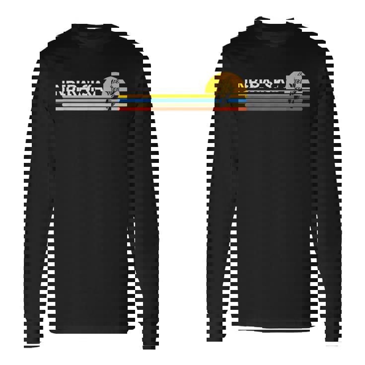 Nebraskaouvenirsintage Retro 長袖Tシャツ