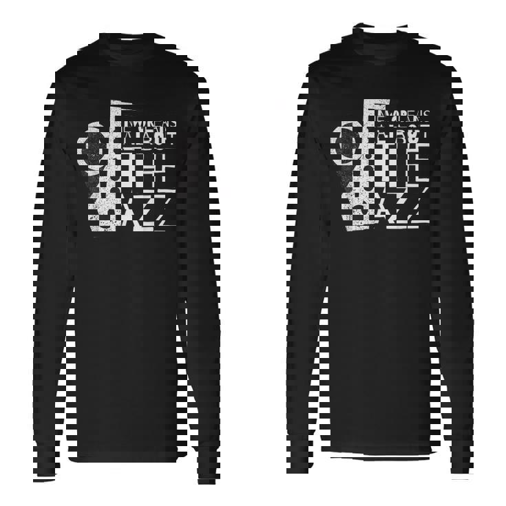 New Orleans Jazz Lousiana 長袖Tシャツ