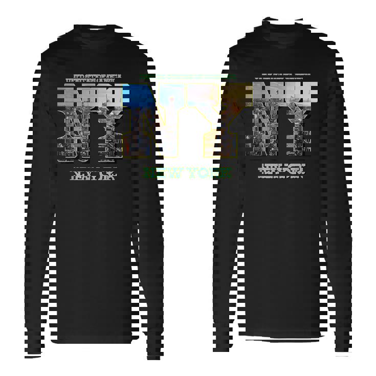 New York Citykyline Outfit I Love New York New York City 長袖Tシャツ