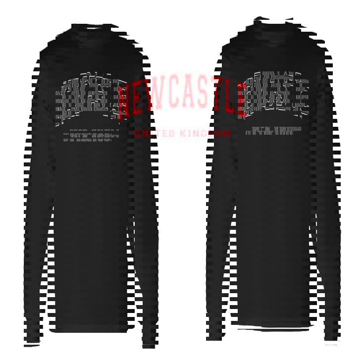 Newcastle Upon Tyne United Kingdom City 長袖Tシャツ