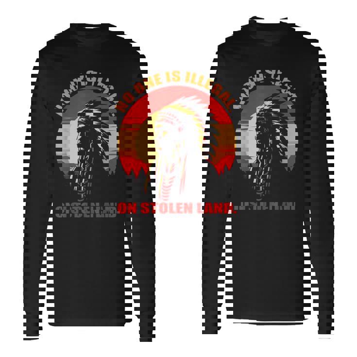 No One Is Illega、Ontolen Land、 長袖Tシャツ