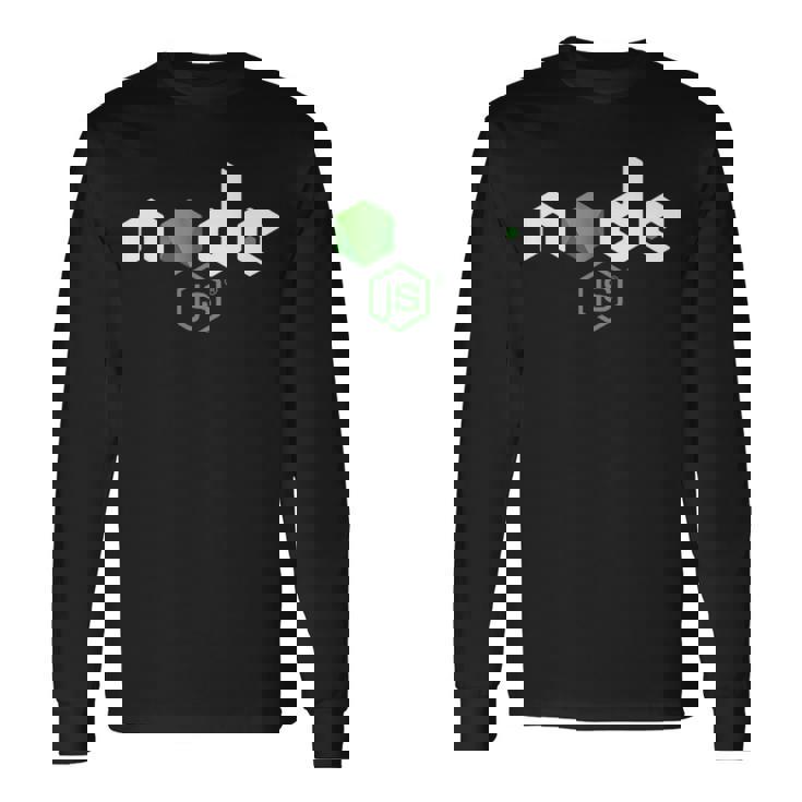 NodeJs ポケットtシャツ Javascript開発者向け 長袖Tシャツ