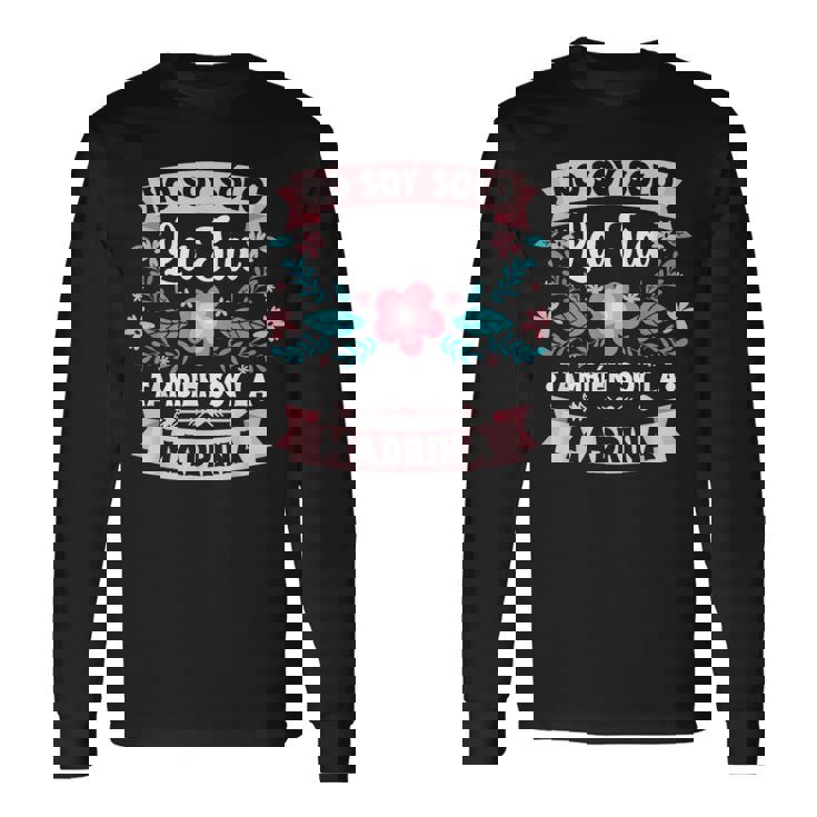 Nooyolo La Tía Tambiénoy La Madrina Camiseta de manga larga