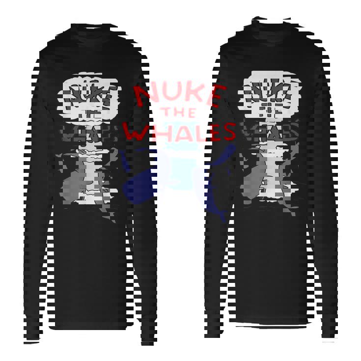 Nuke The Whales Lisa Nelson シャツ 長袖Tシャツ