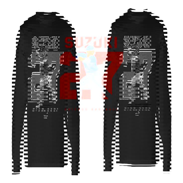 Number And Portraiteiyauzuki Chicago Mlbpa 長袖Tシャツ