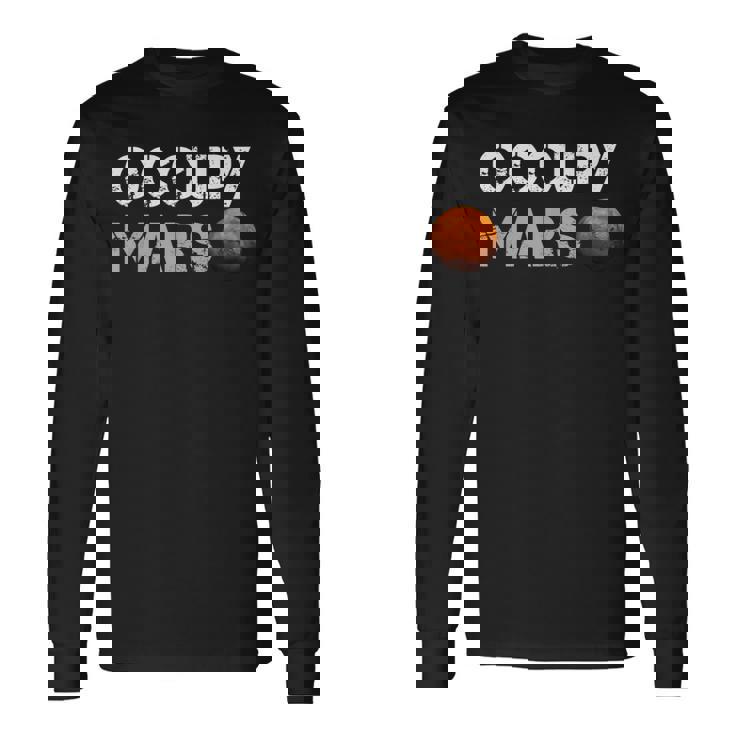 Occupy Mars シャツ 長袖Tシャツ