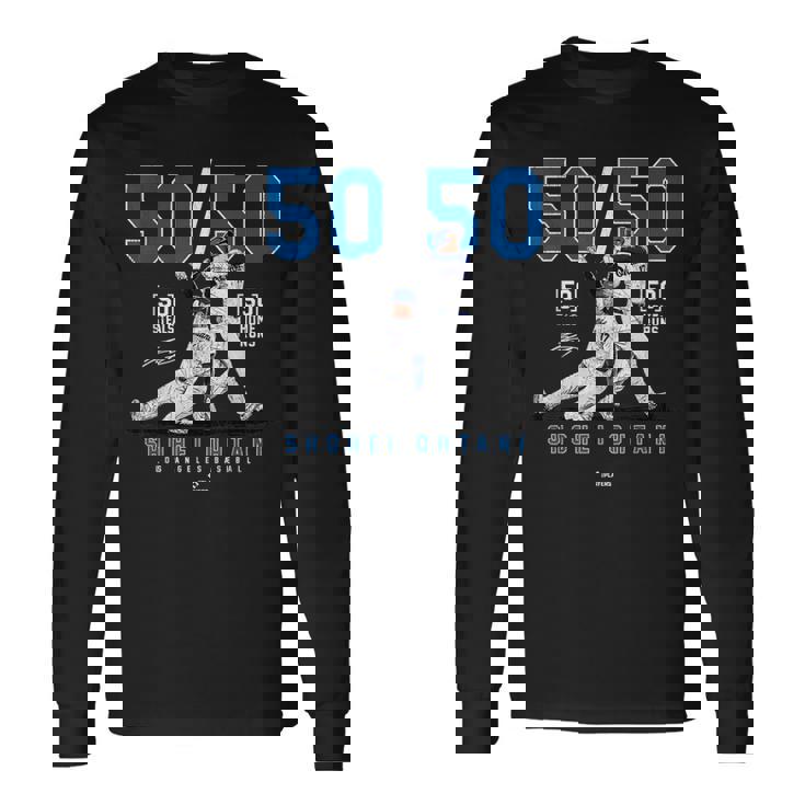 Ohtani 50-50 Club Legendhohei Ohtani Los Angeles Mlbpa 長袖Tシャツ