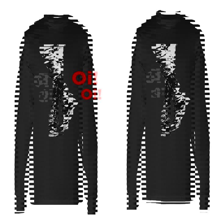 Oi Oi Oikinhead、Ska、ストリートパンク、ハードコアパンク 長袖Tシャツ