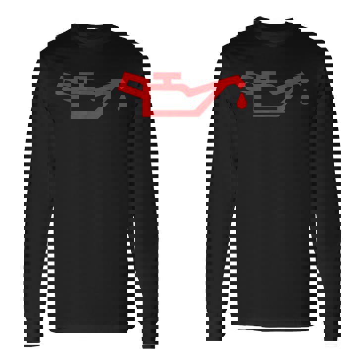Oil Pressureymbol 長袖Tシャツ