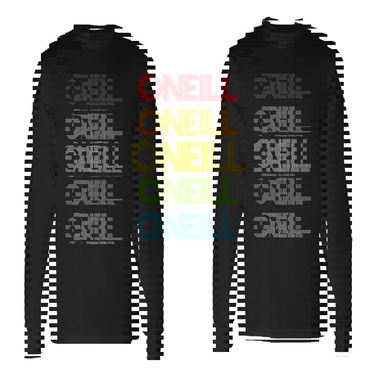 Oneillの名前 長袖Tシャツ
