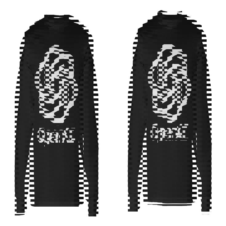Openai 人工知能研究開発 長袖Tシャツ