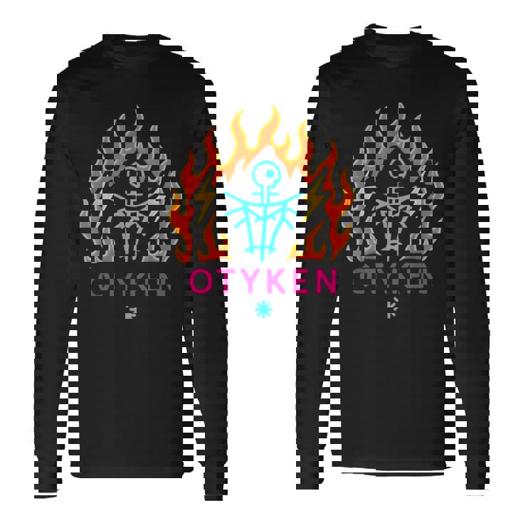 Otyken 民族音楽バンド 先住民族風 民族風 民芸品 長袖Tシャツ