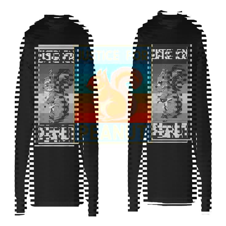 P'nut Pnutリスtシャツ ジャスティス ピーナッツザリス 長袖Tシャツ